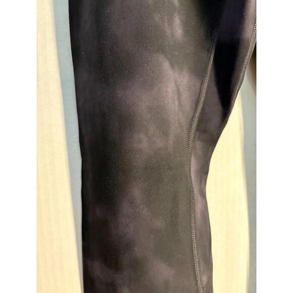 104) Crz Yoga Black Cloud design full length legging - Picture 2 of 7